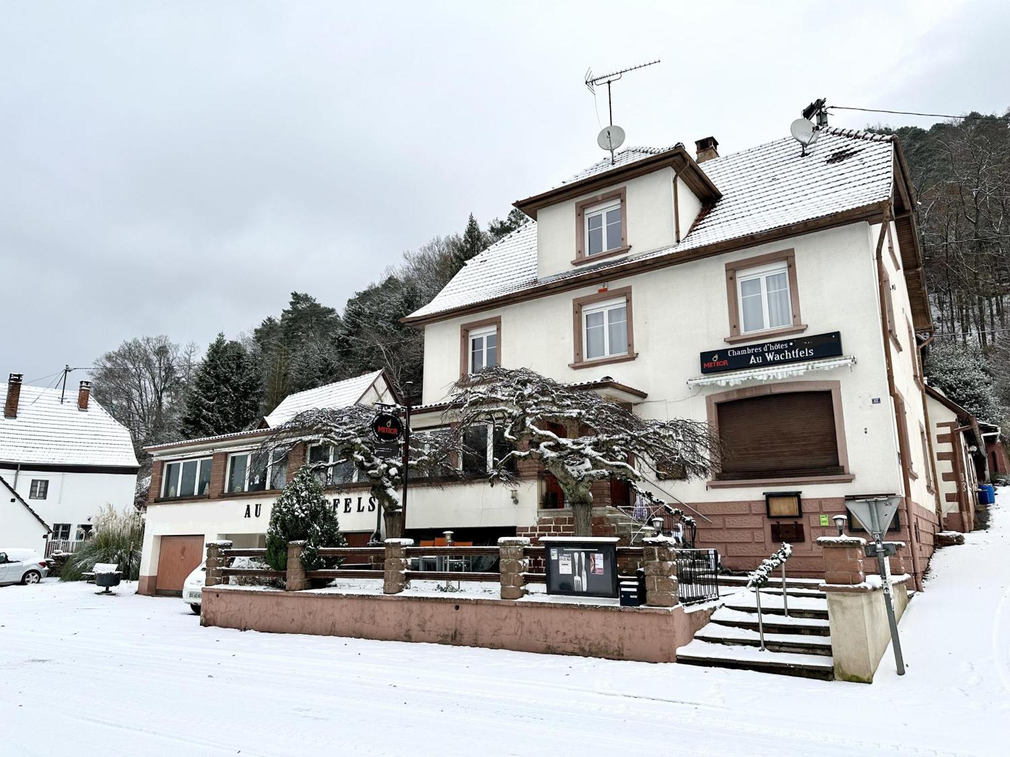 Au Wachtfels Bed & Breakfast Obersteinbach Ngoại thất bức ảnh