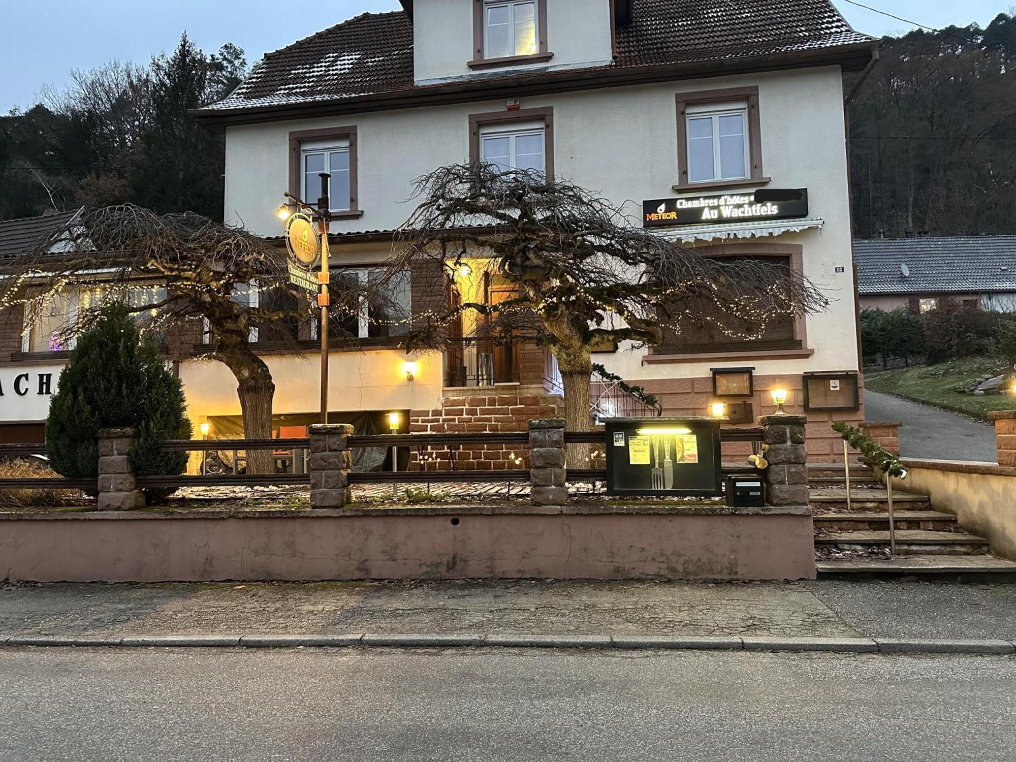 Au Wachtfels Bed & Breakfast Obersteinbach Ngoại thất bức ảnh